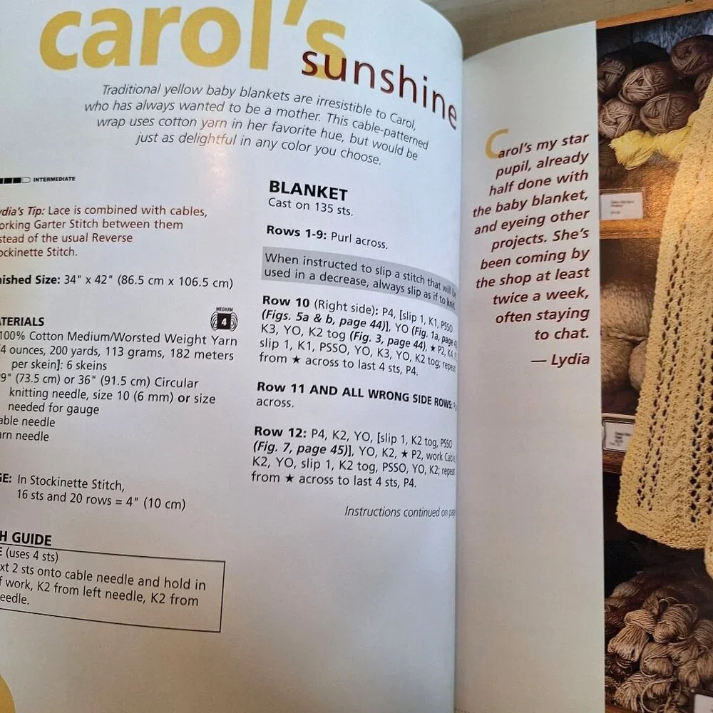 Knit Along With Debbie Macomber Cedar Cove & Shop on Blossom Street Book Lot - Picture 8 of 10